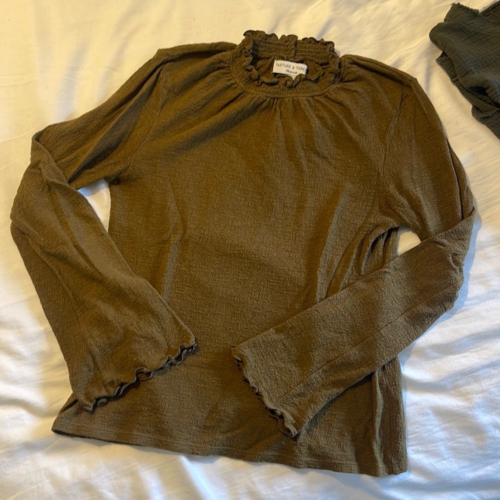Madewell Mock Neck Top